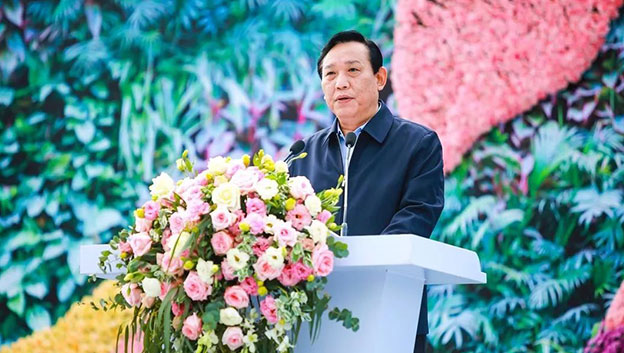 全国政协常委、国家林业和草原局副局长、国家林业和草原局森林旅游工作领导小组组长刘东生致辞